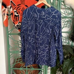 Vintage Patterned Women's Blazer